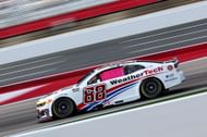 Shane Van Gisbergen (88) before the NASCAR Cup Series Bank of America ROVAL 400. Source: Getty
